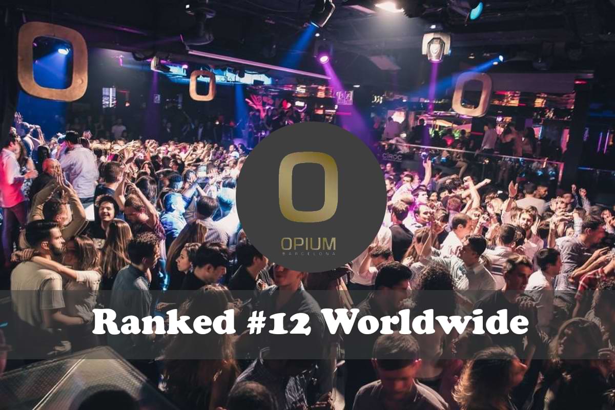 opium barcelona top 12